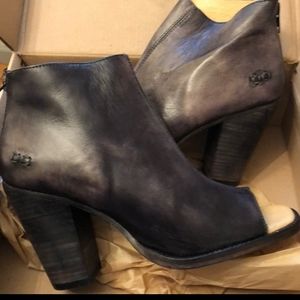 Bed Stu Black Driftwood Booties